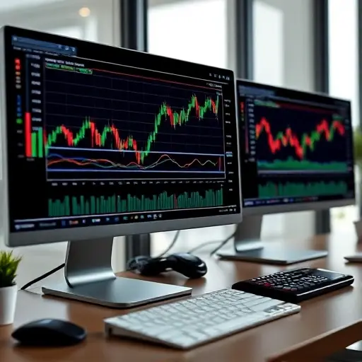 Google Finance AI app interface showing trading workflow